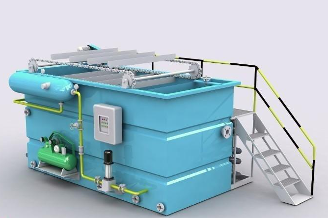 氣浮機選型，溶氣氣浮機，溶氣氣浮機定制-樂中環(huán)保